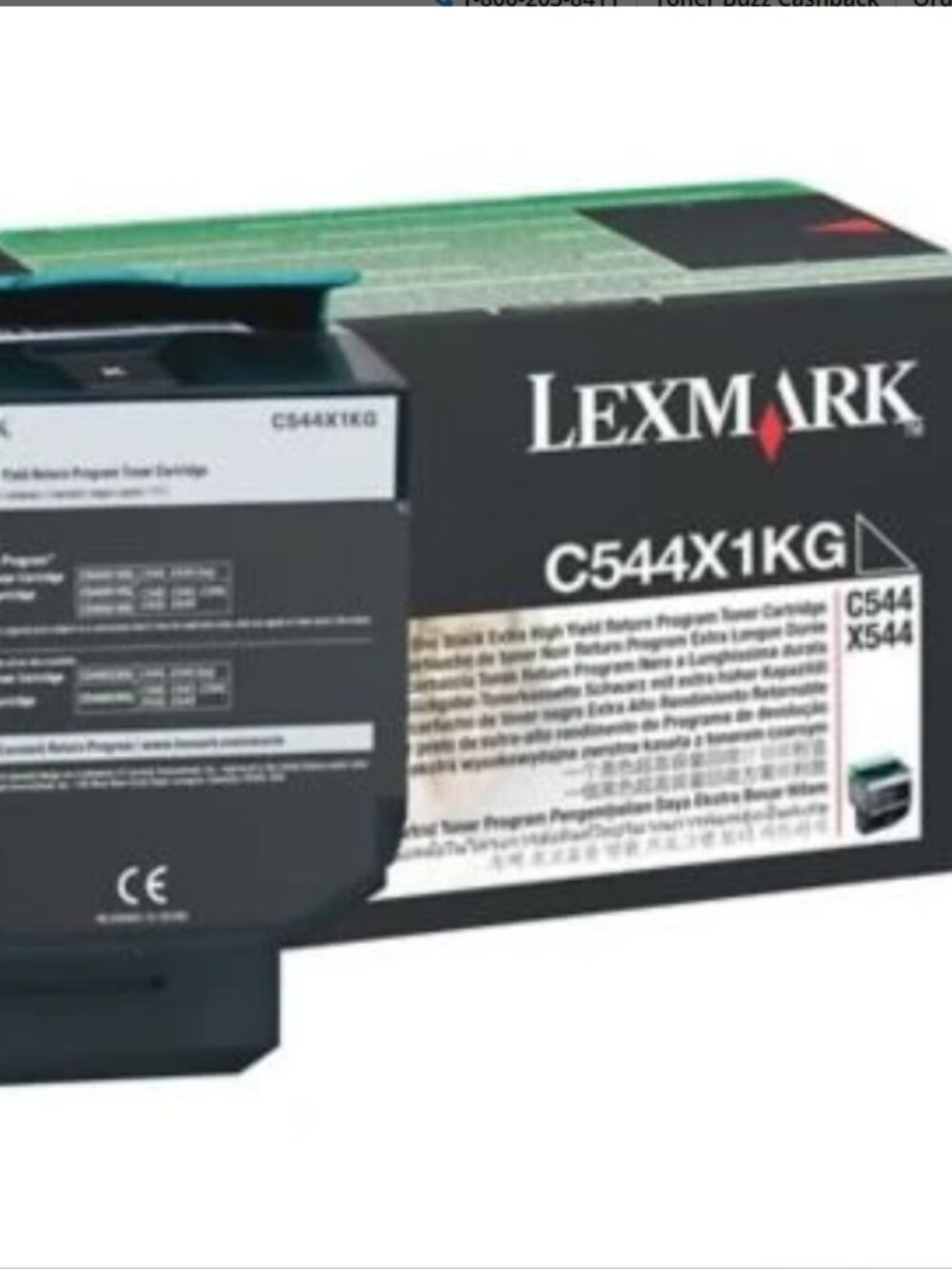 Lexmark Extra Hiegh Yield Toner. C544X1KG